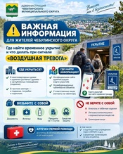 Напоминаем на территории муниципалитета определены места временного укрытия населения на случай чрезвычайных ситуаций