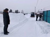 Очистка дорог от снега