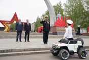 Юное поколение Новокузнецка включилось в празднование Дня Победы